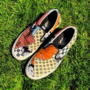 Multi colour Vans size 8 women’s